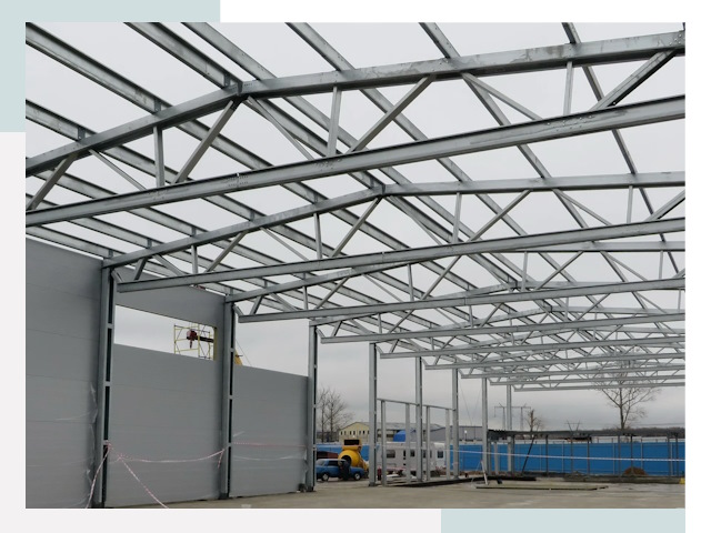 Строительство складов в Россошь от 622 руб. за м²