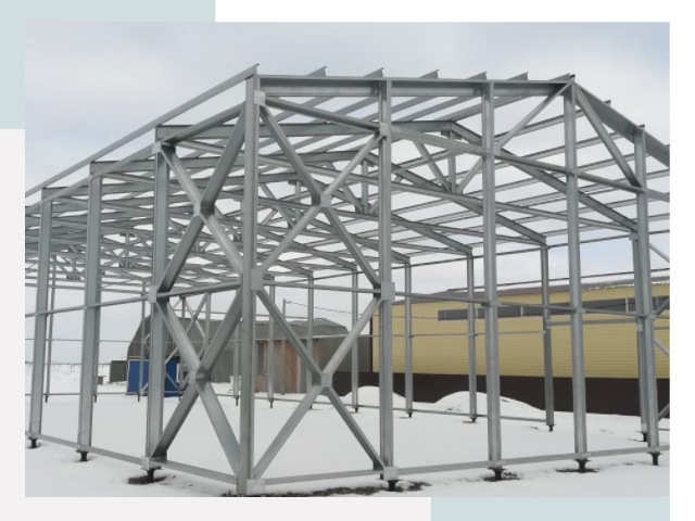 Каркасные ангары в Россоши
