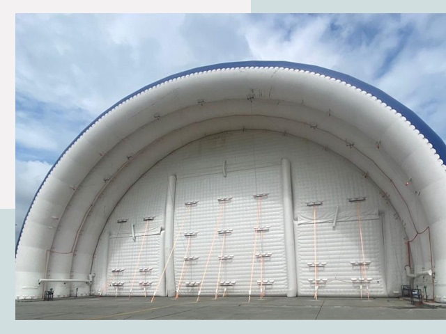 Пневмокаркасные ангары от СтальСтрой-Рсс по цене от 622 руб.