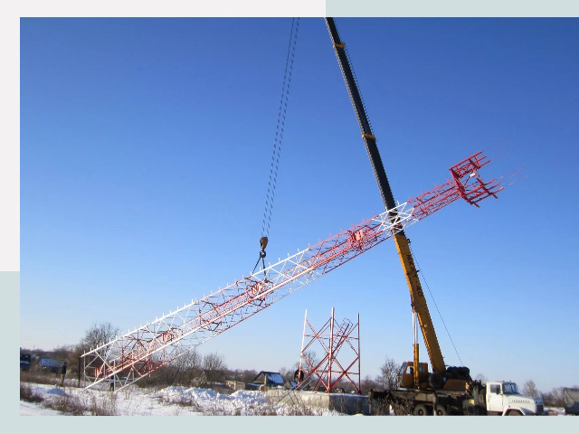 Строительство башен связи в Россоши от 622 руб.