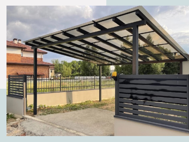 Металлические навесы в Россошь от 622 руб. за м²