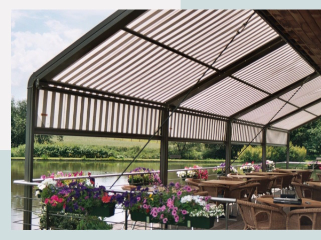 Элегантные навесы для кафе от 622 руб в Россошь