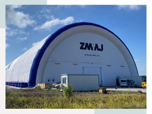 Брендирование ангаров в Россоши